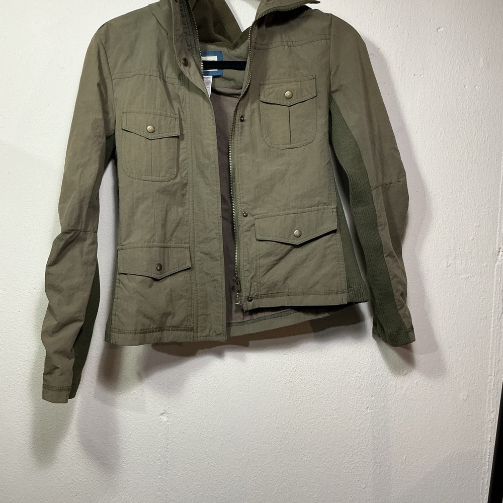 Emmelee for F.C. Khaki Utility Jacket